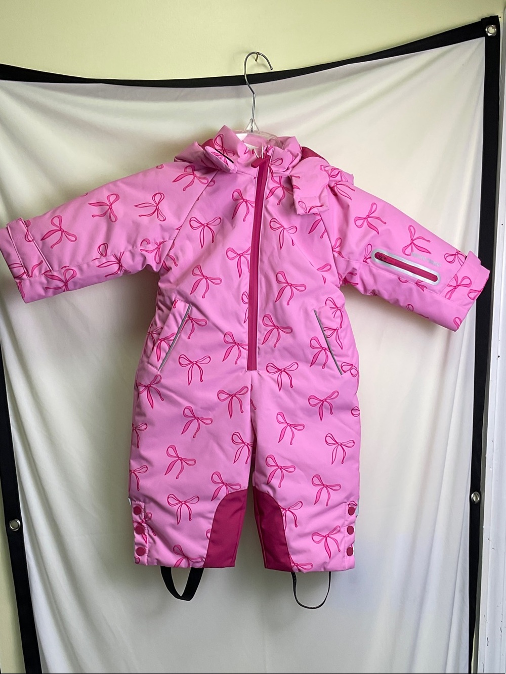 Zara Kids Bows Jumpsuit - Pink Bows